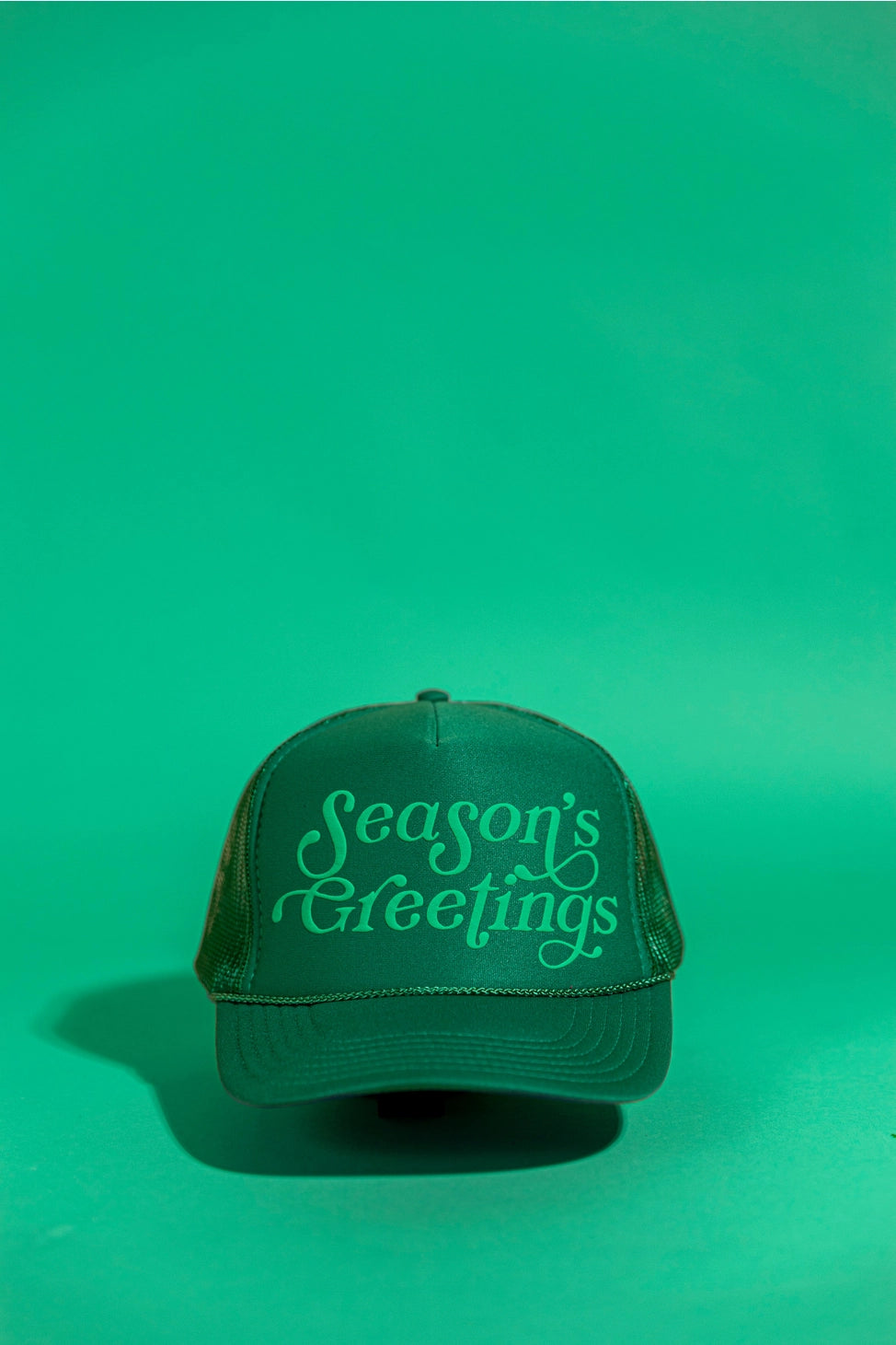 Season's Greetings Trucker