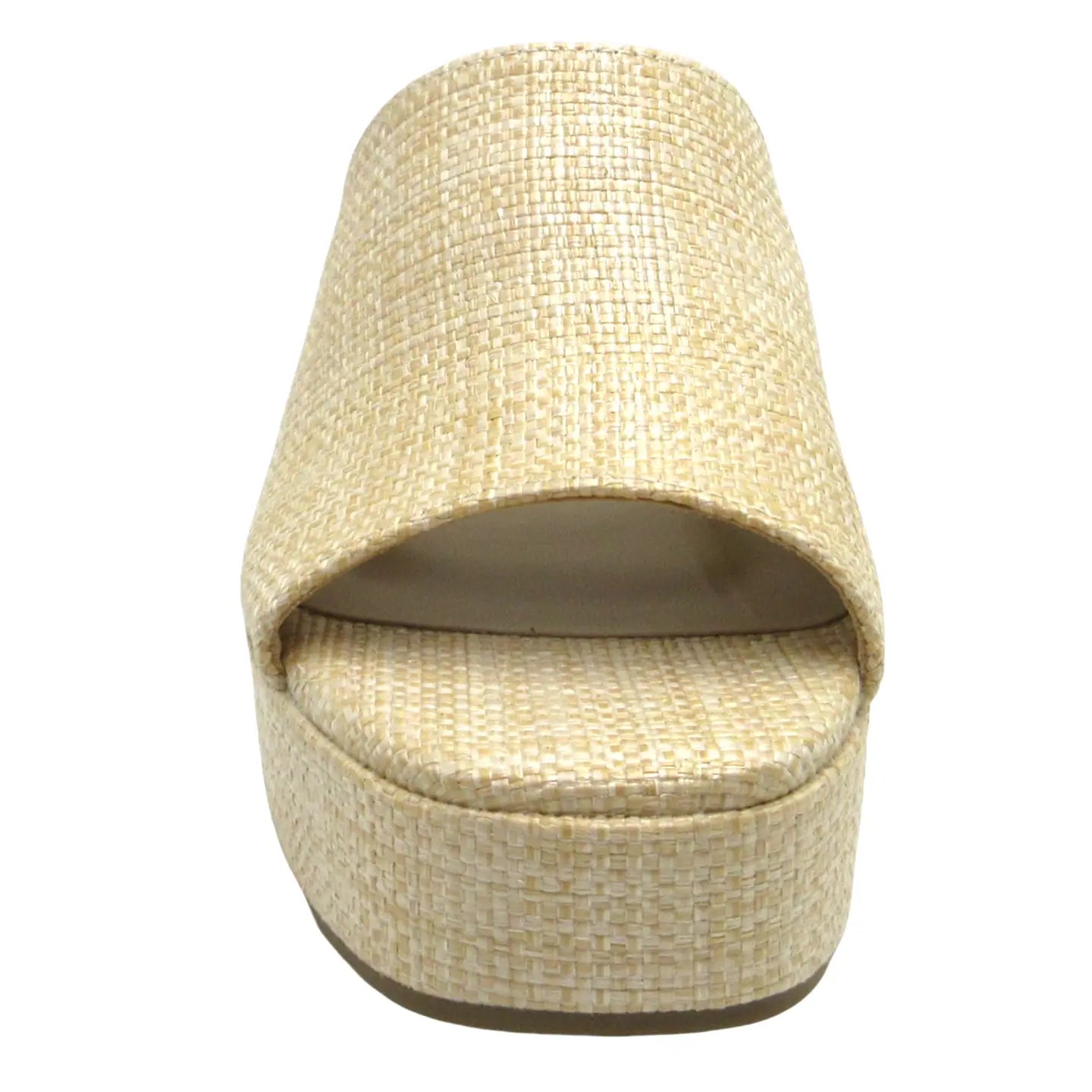 Pierre Dumas Tayla Raffia Heeled Sandal