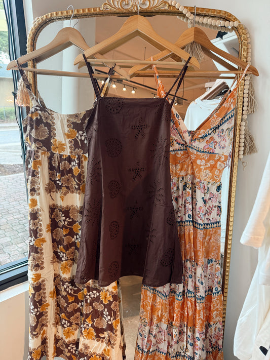 Chocolate Eyelet Mini