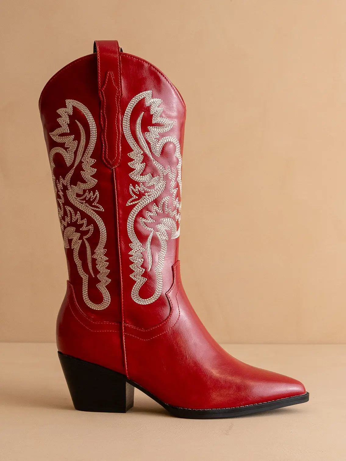 The Amaya | Cherry Classic Western Boot