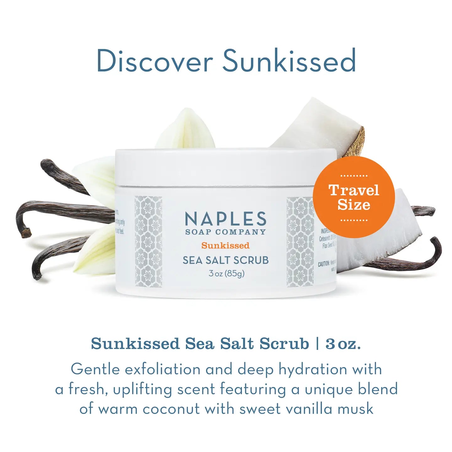Sunkissed Sea Salt Scrub 3oz