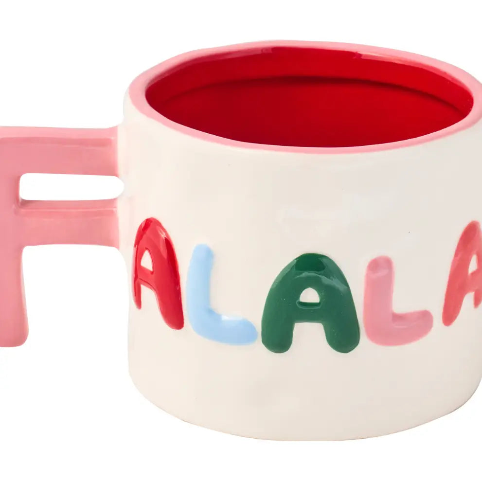 Ceramic Message Mug Falala, 14oz