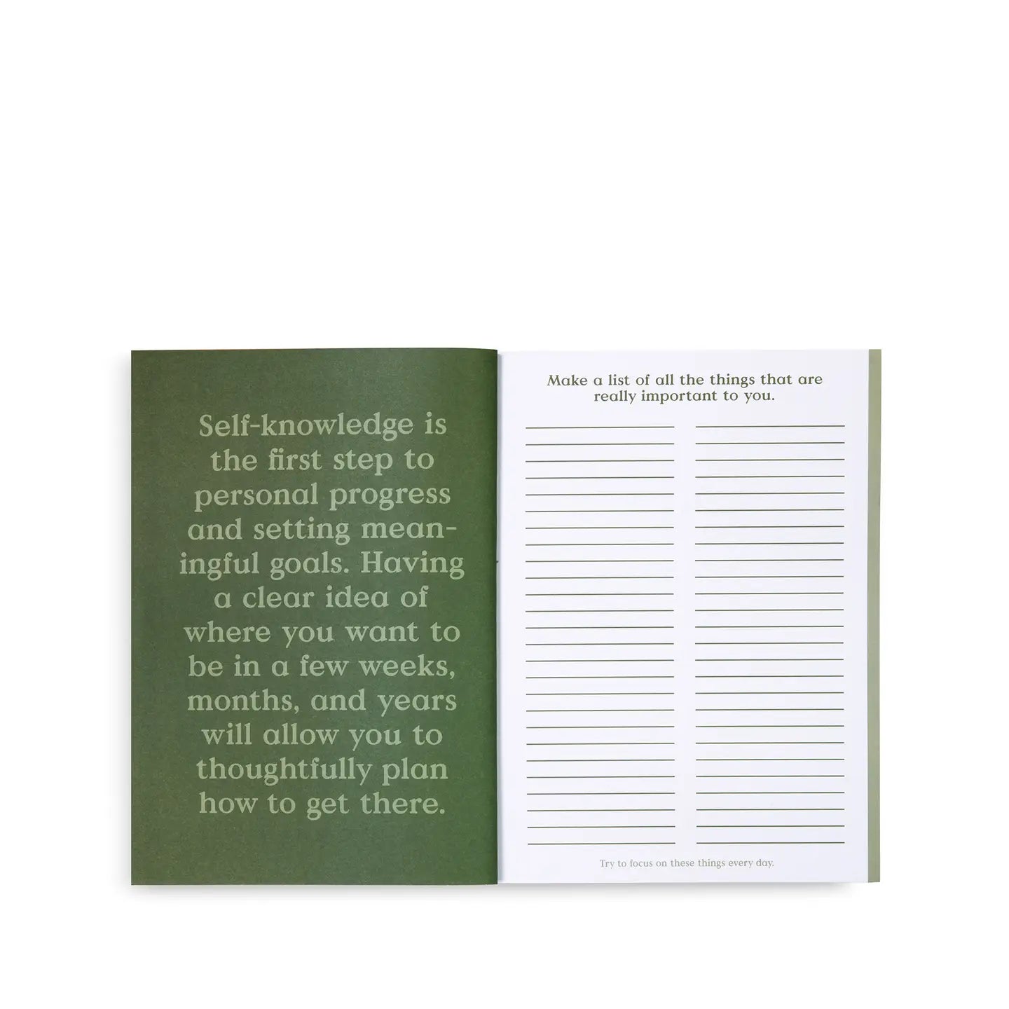 Wellness Workbook, Feel Your Best (Green)