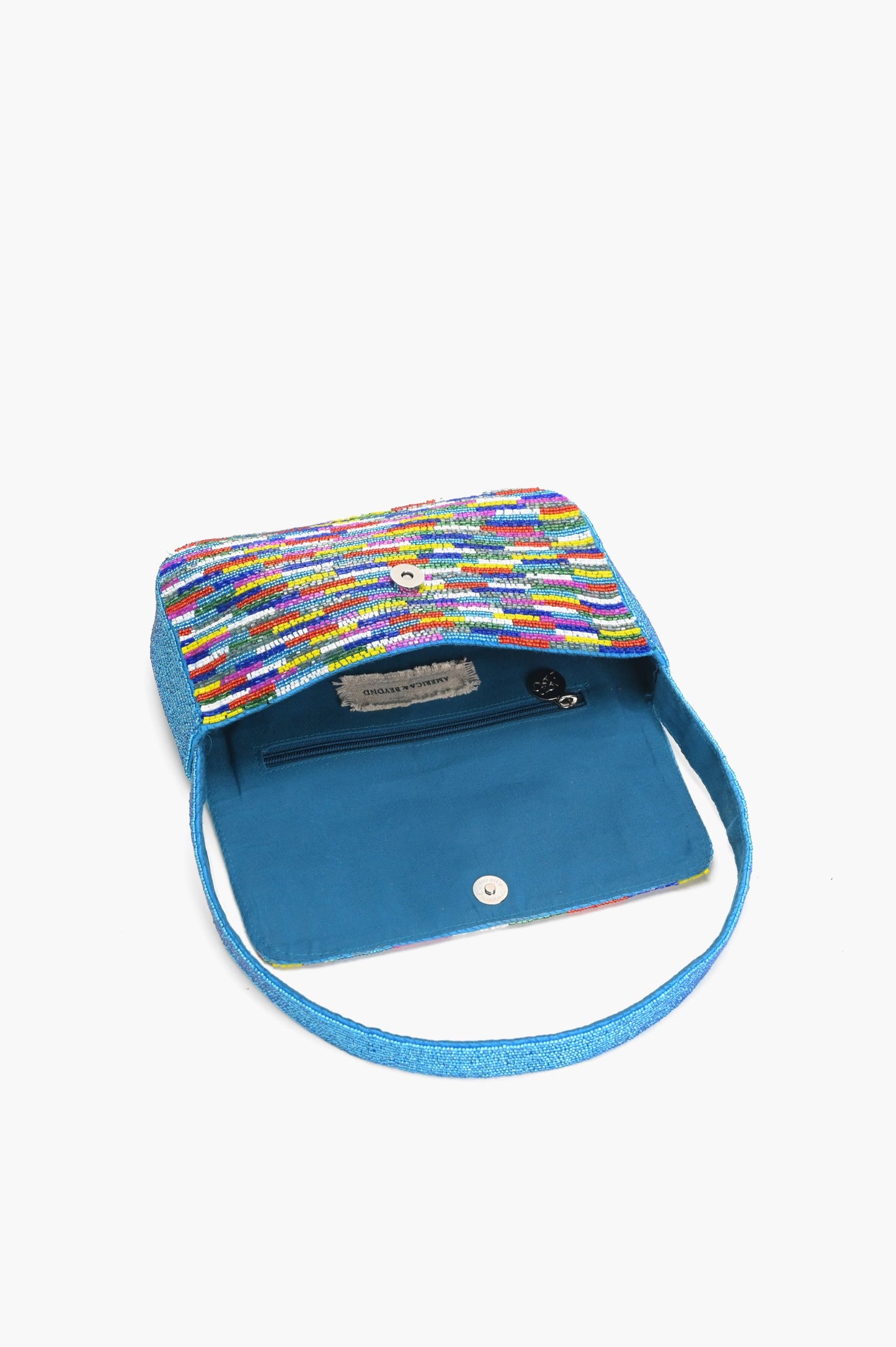 Cabana Nights Beaded Shoulder Bag