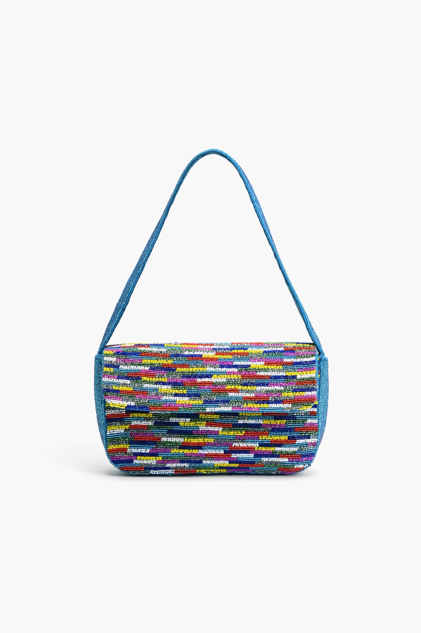 Cabana Nights Beaded Shoulder Bag