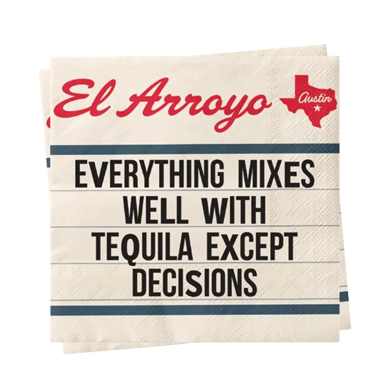 Cocktail Napkins (Set of 25) - Tequila Decisions