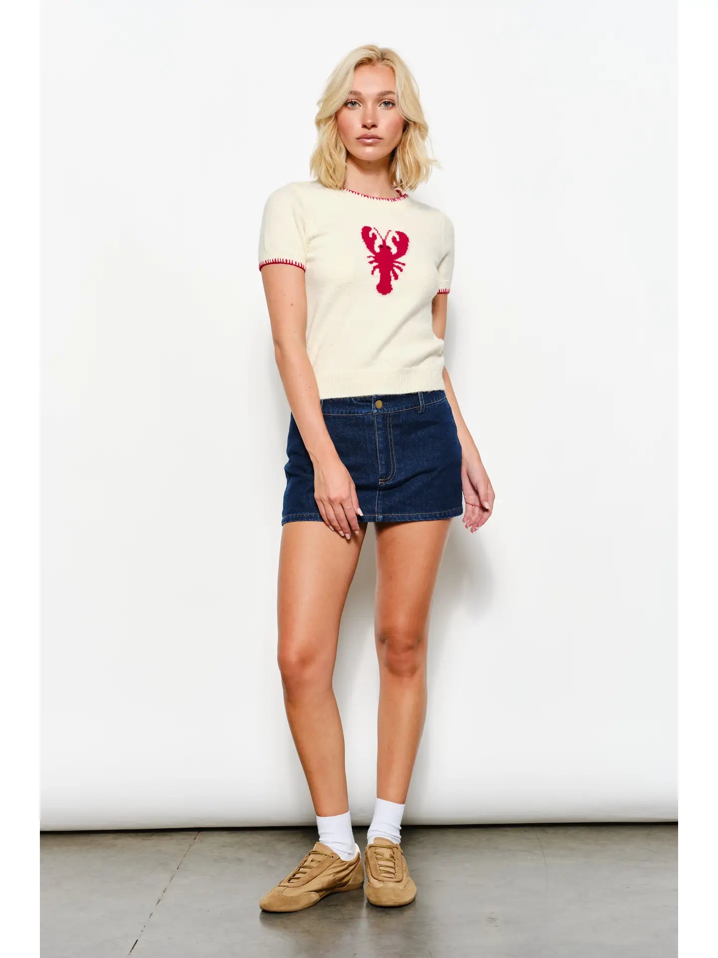 Belle Lobster Sweater – Nautical, Whimsical, Playful