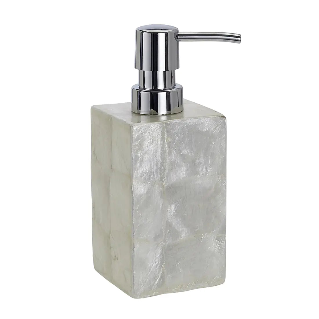 vory Capiz Shell Soap Dispenser 2.6x7"