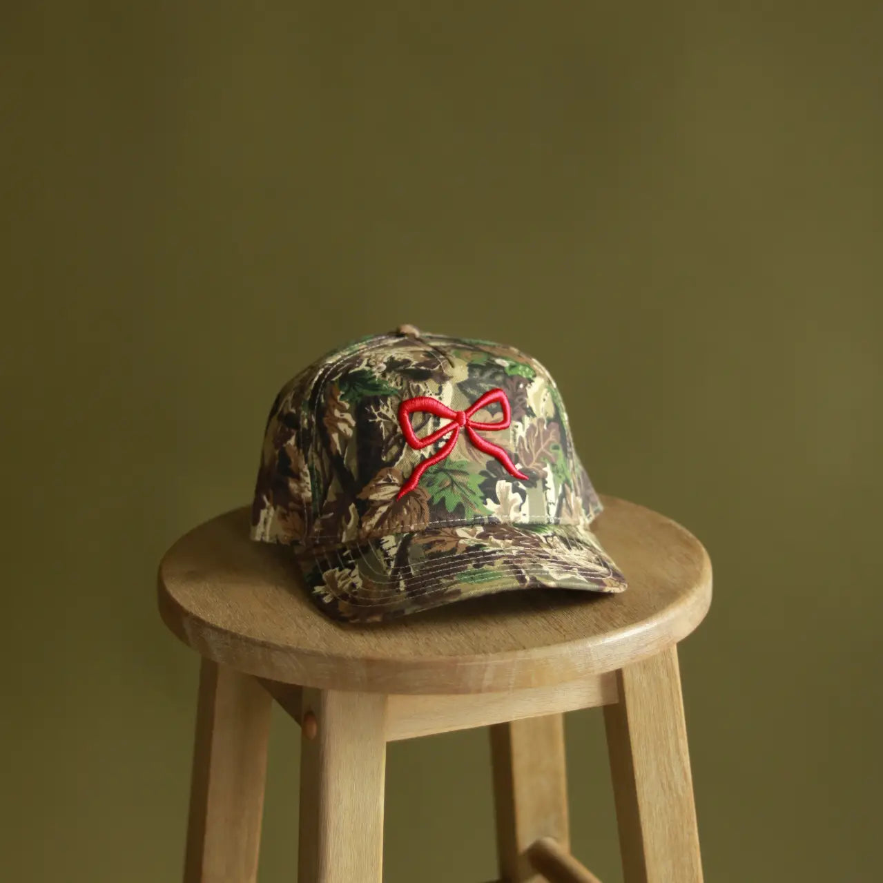 Camo Bow Hat - Multiple Colors!