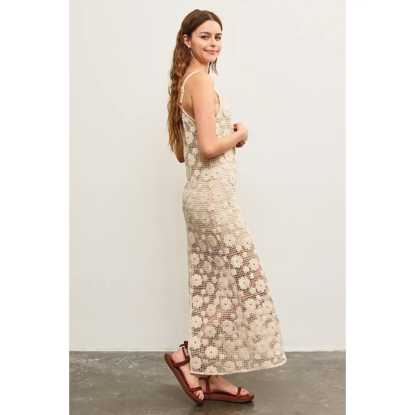 Crochet Maxi Dress