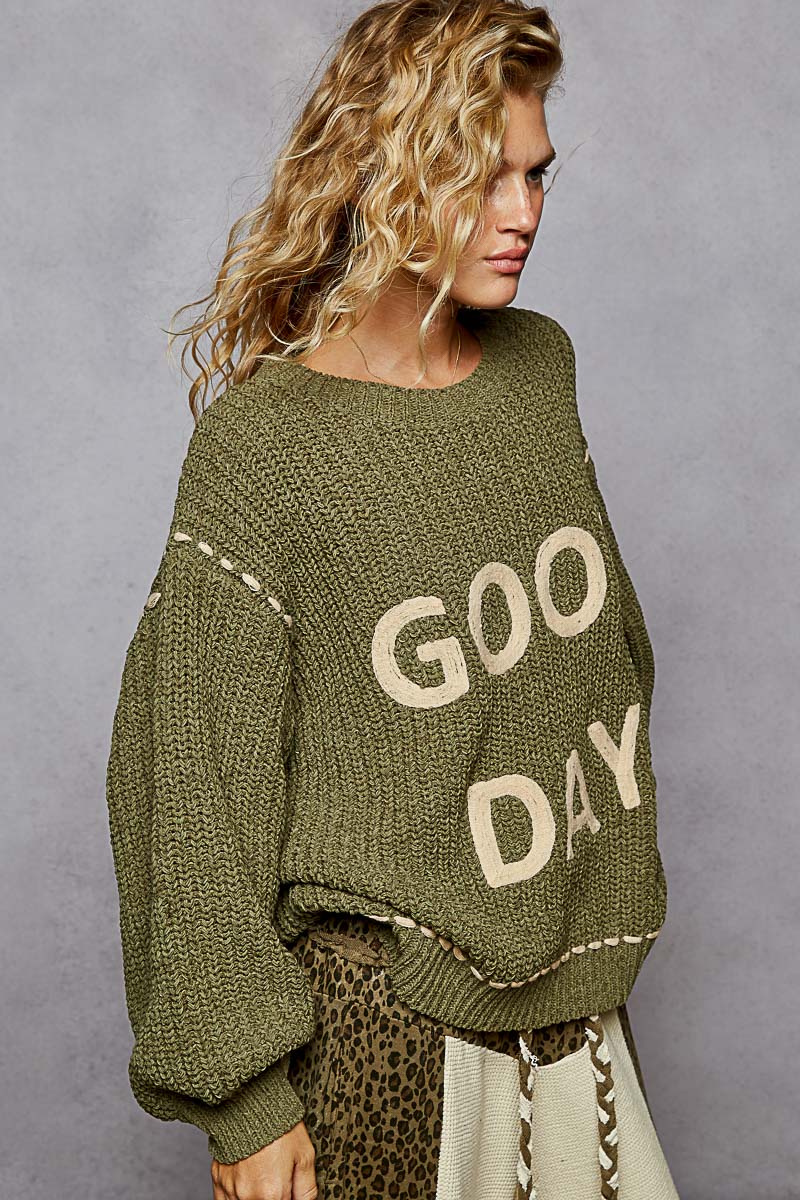 Good Day Pullover Sweater