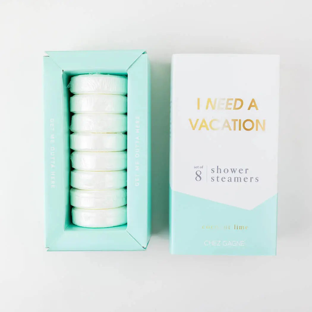 I Need A Vacation Shower Shower Steamers - Coconut Lime