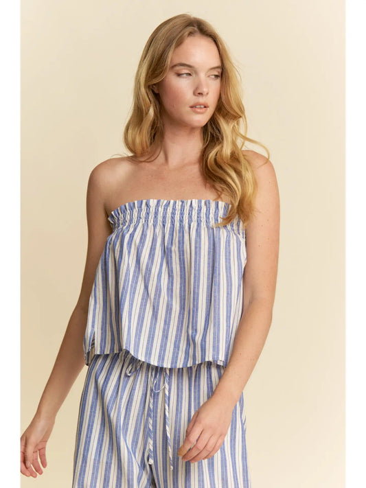 Striped Tube Top