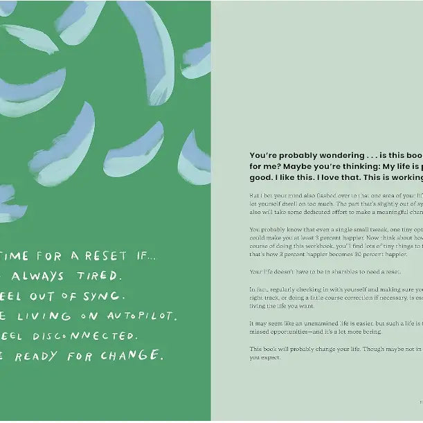 The Reset Workbook: A Guided Wellness Journal (Self Care)