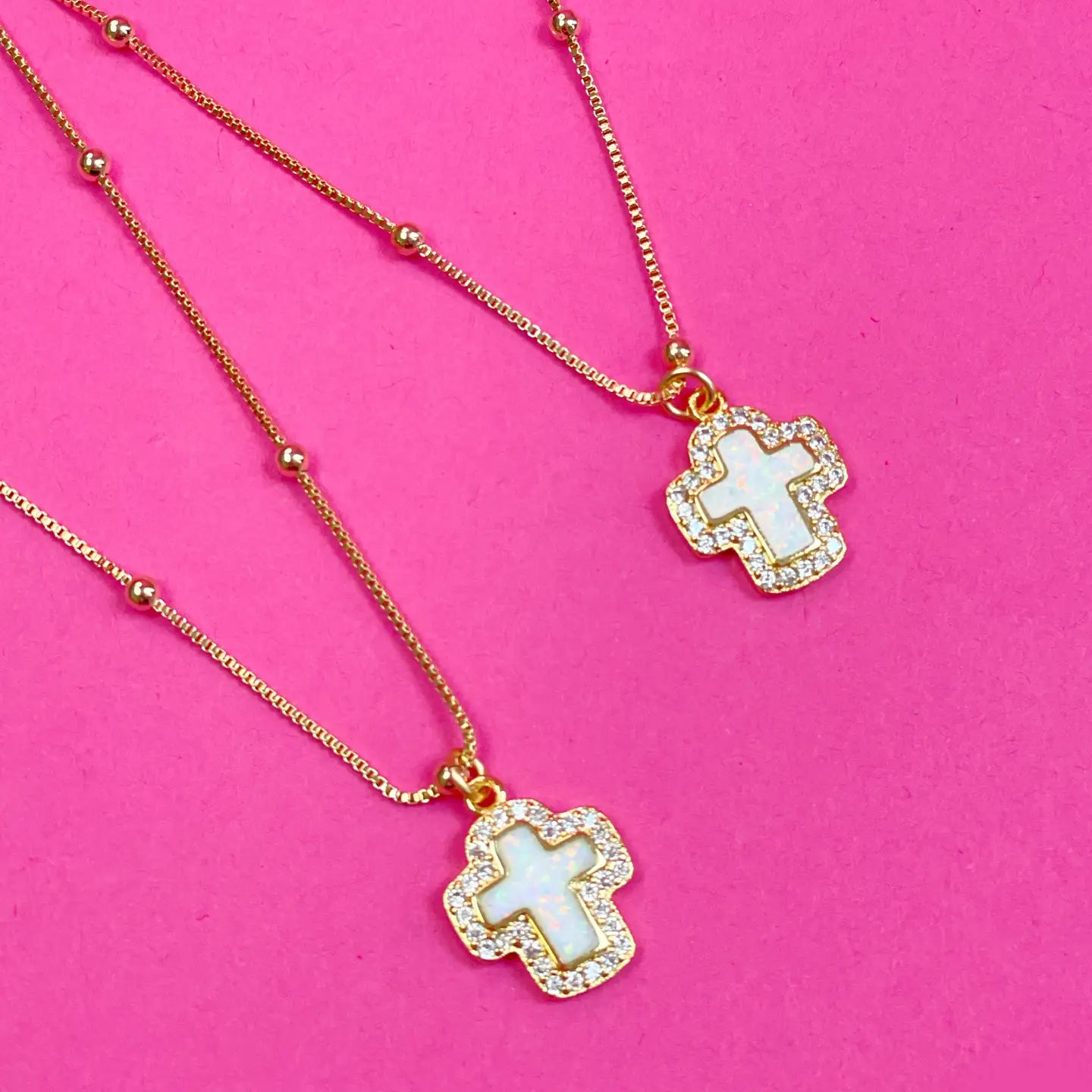 Meg Cross Necklace