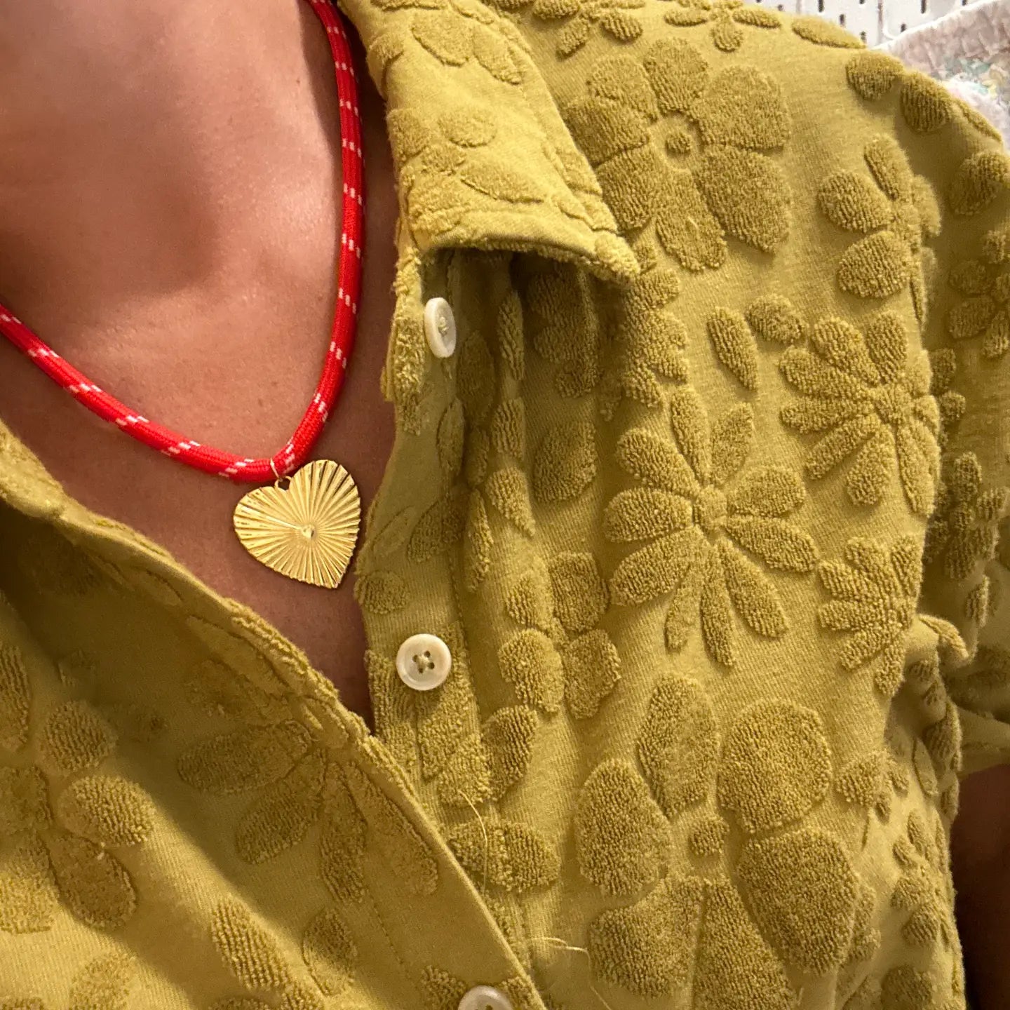 Venice Heart Rope Necklace