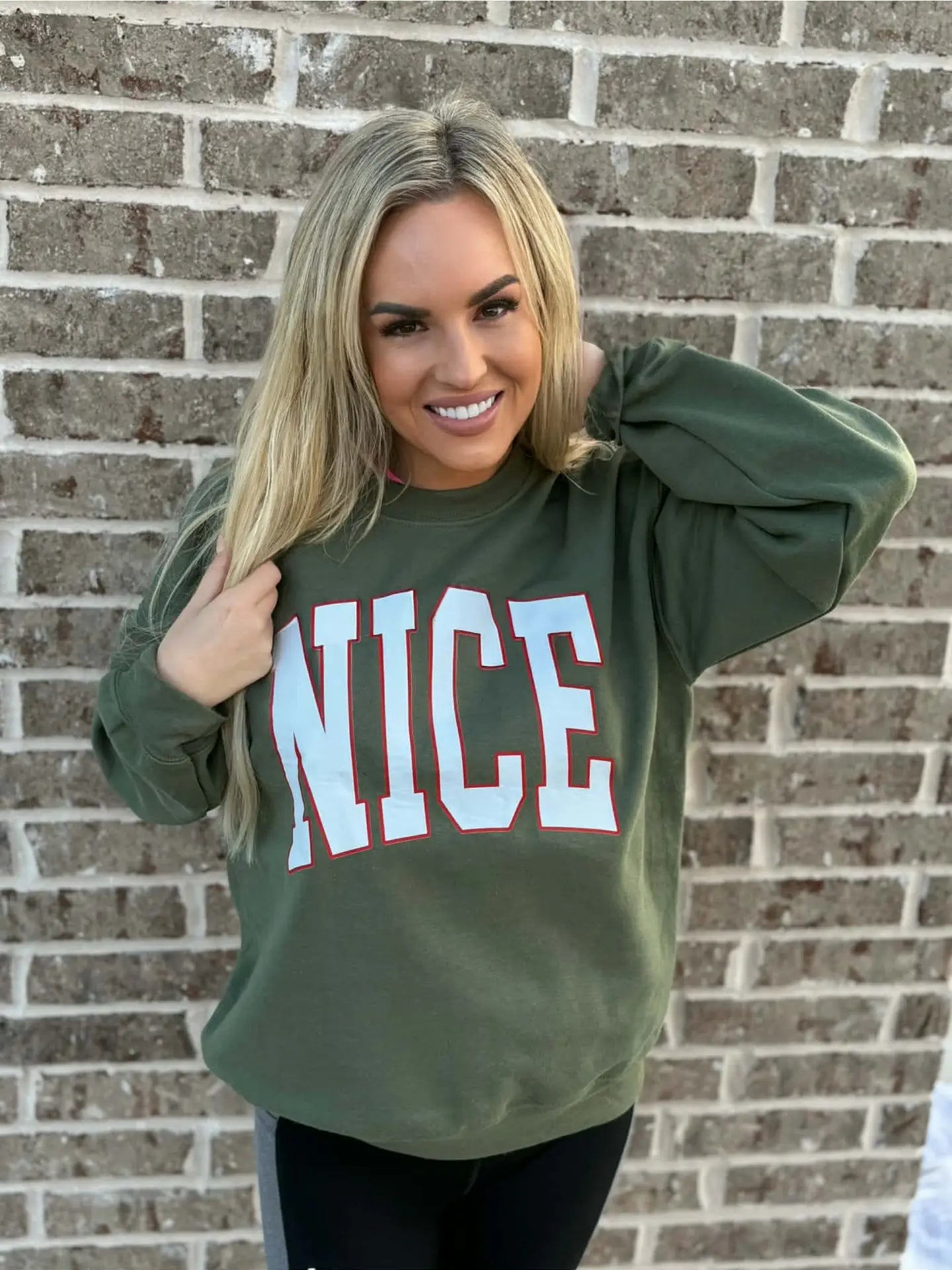 Naughty/Nice Reversible Sweatshirt