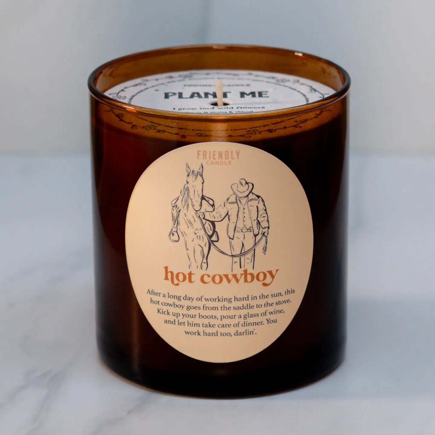 Hot Cowboy Soy Candle