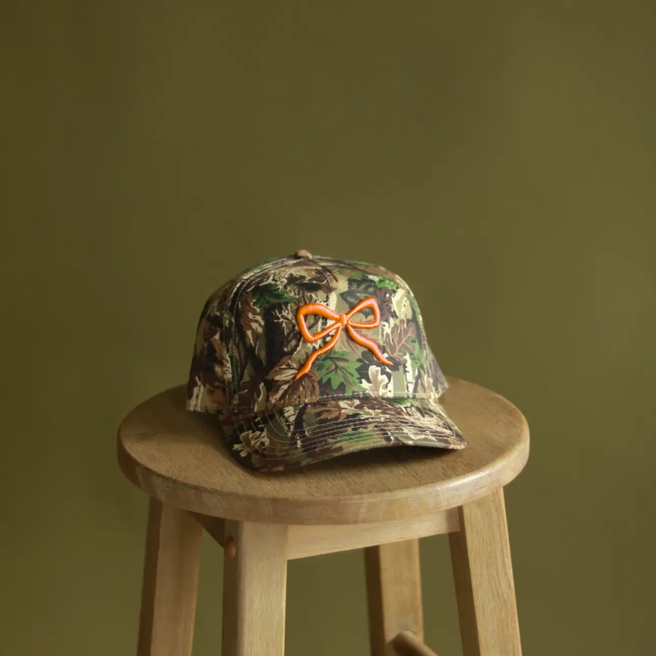 Camo Bow Hat - Multiple Colors!