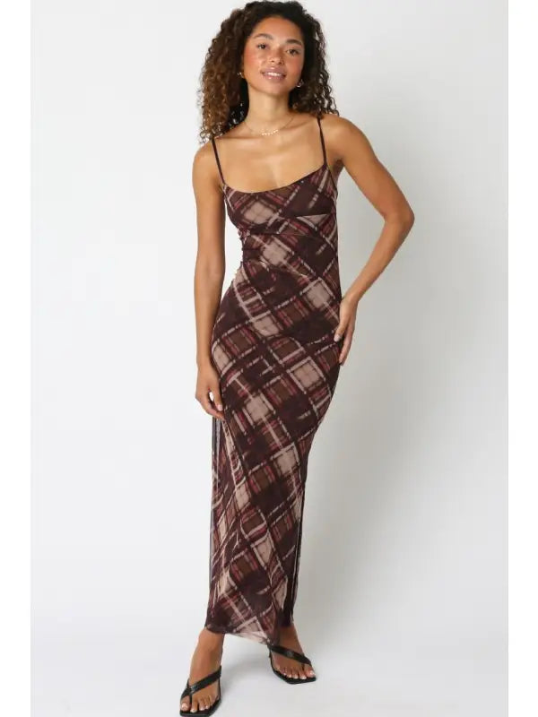 Sara Checkered Dress