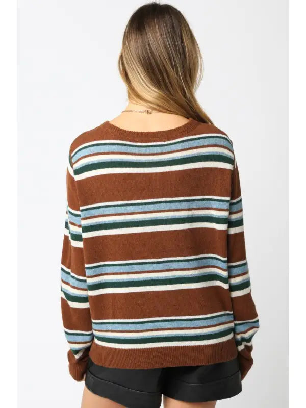 Vale Stripe Knit Top