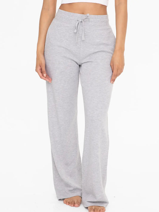 Heather Gray French Terry Sweatpants