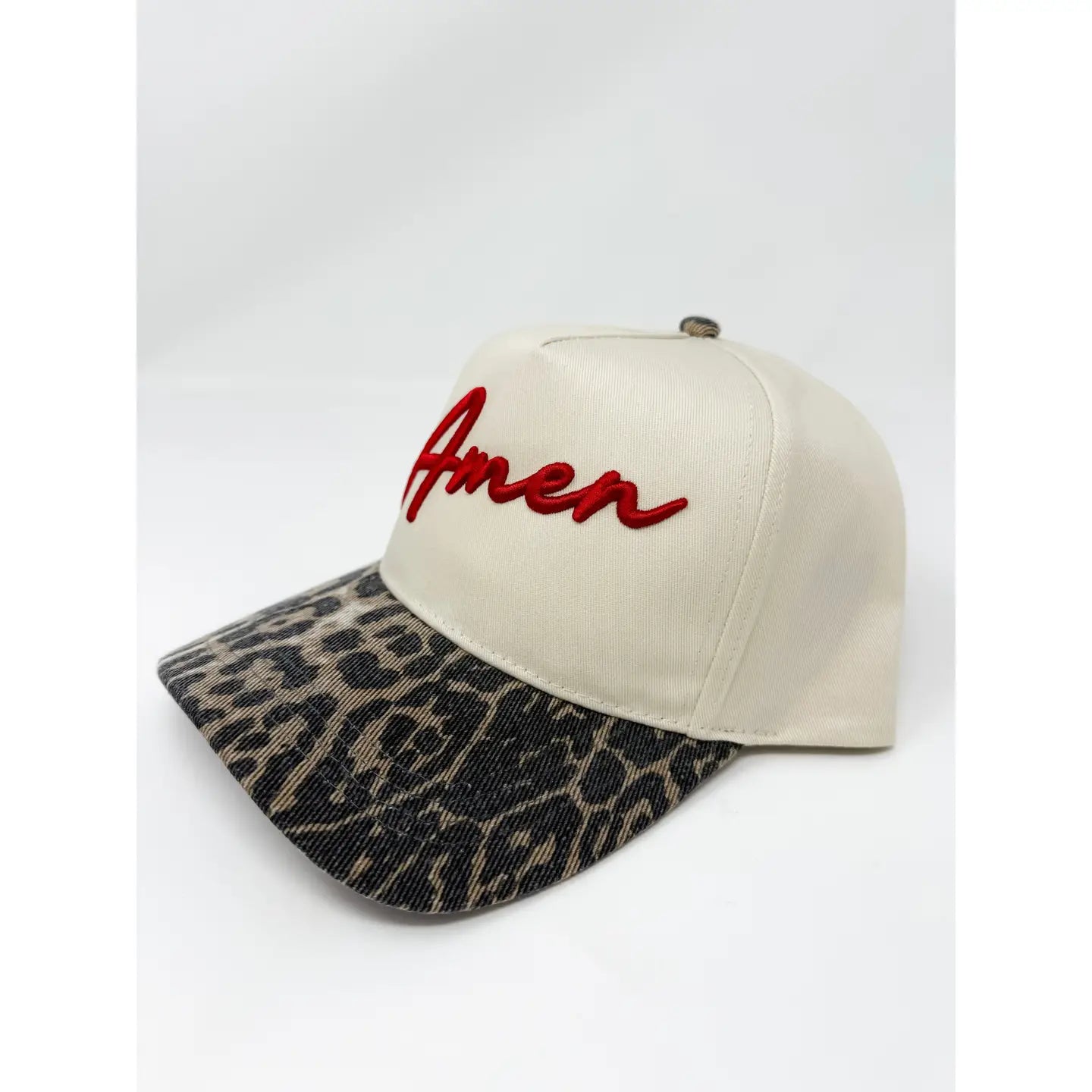 Amen Leopard Cap