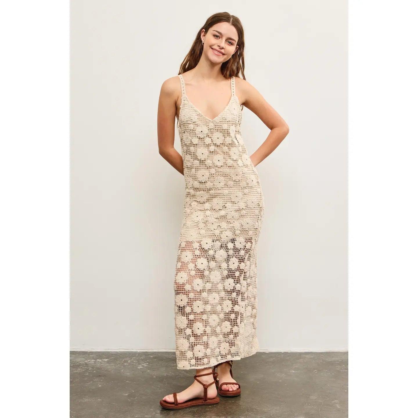 Crochet Maxi Dress