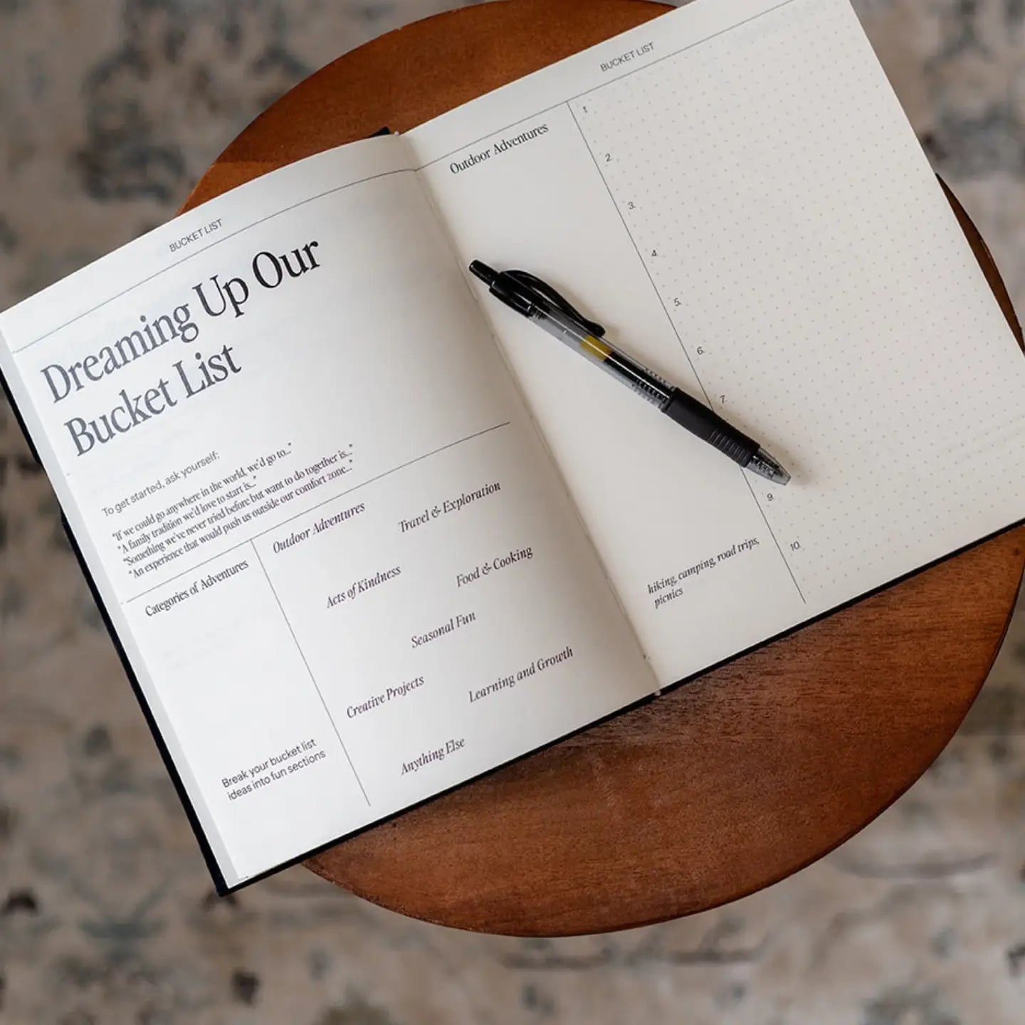 The Family Bucket List Journal