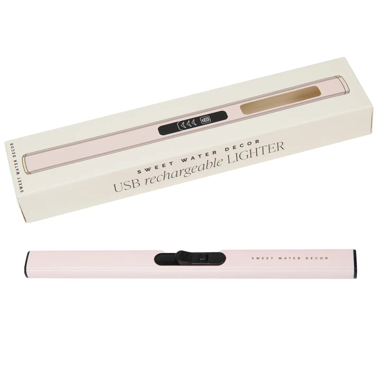 Pink USB Rechargeable Lighter