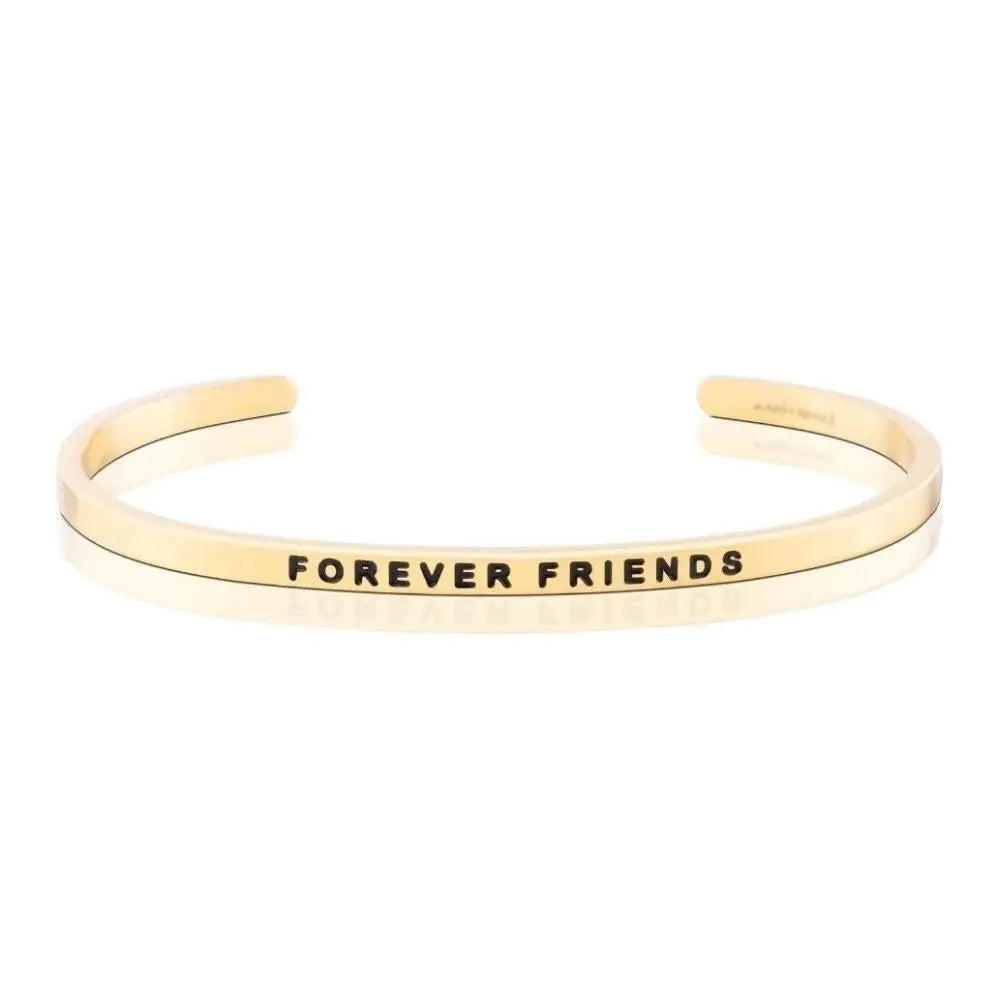 Forever Friends - Inspirational Mantraband® Cuff Bracelet