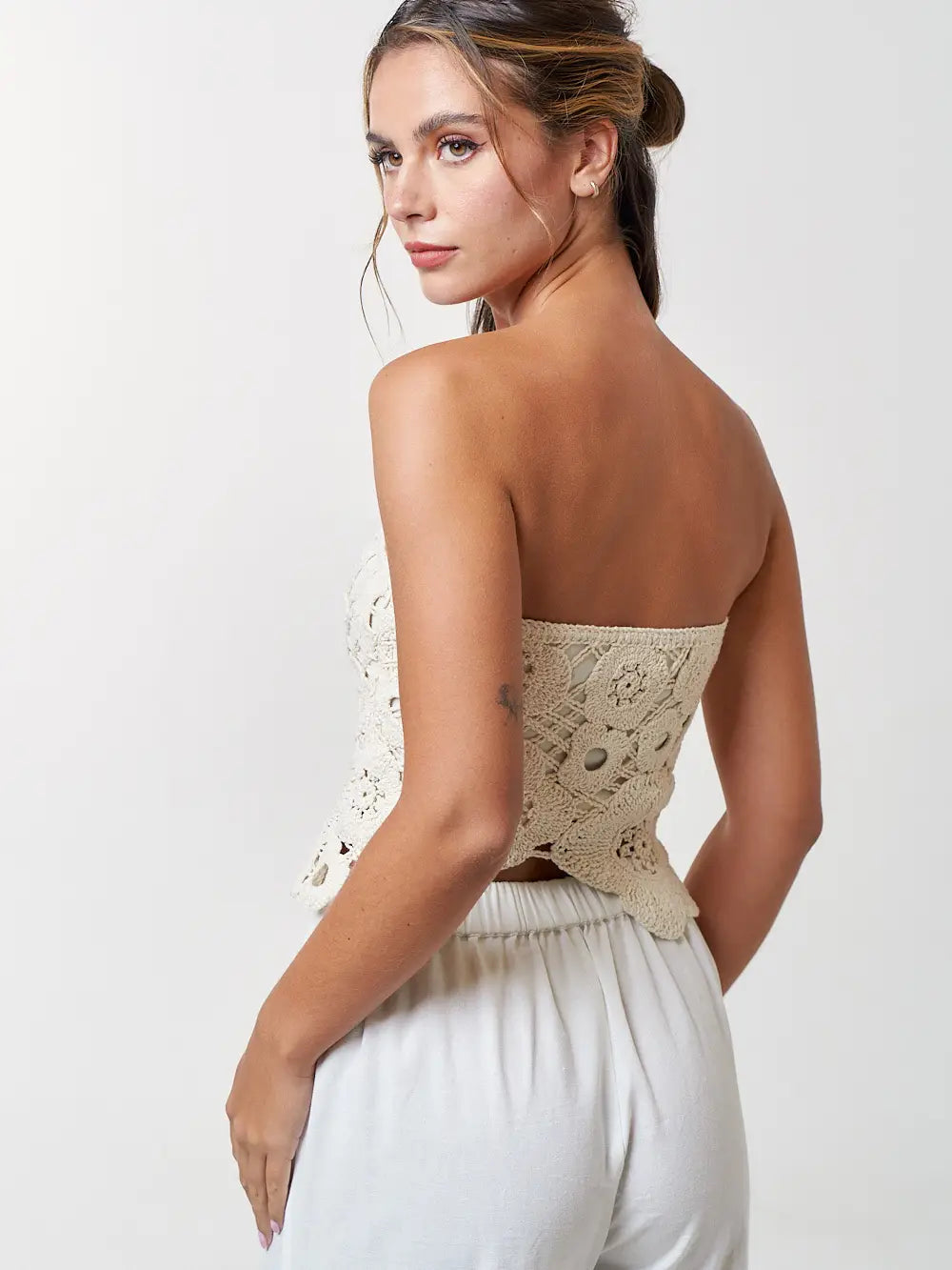 Crochet Flyaway Tube Top