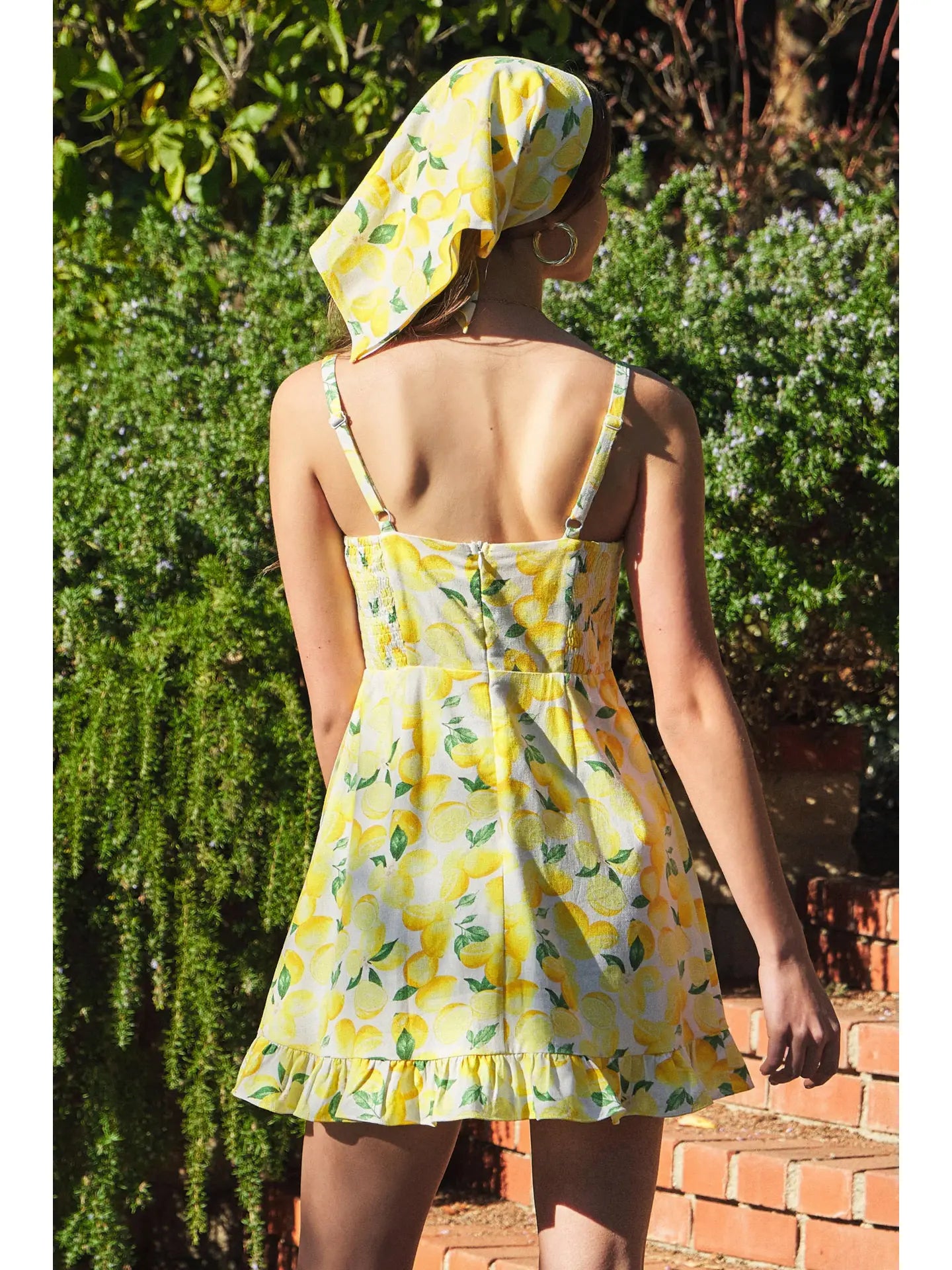Lemon Mini Dress