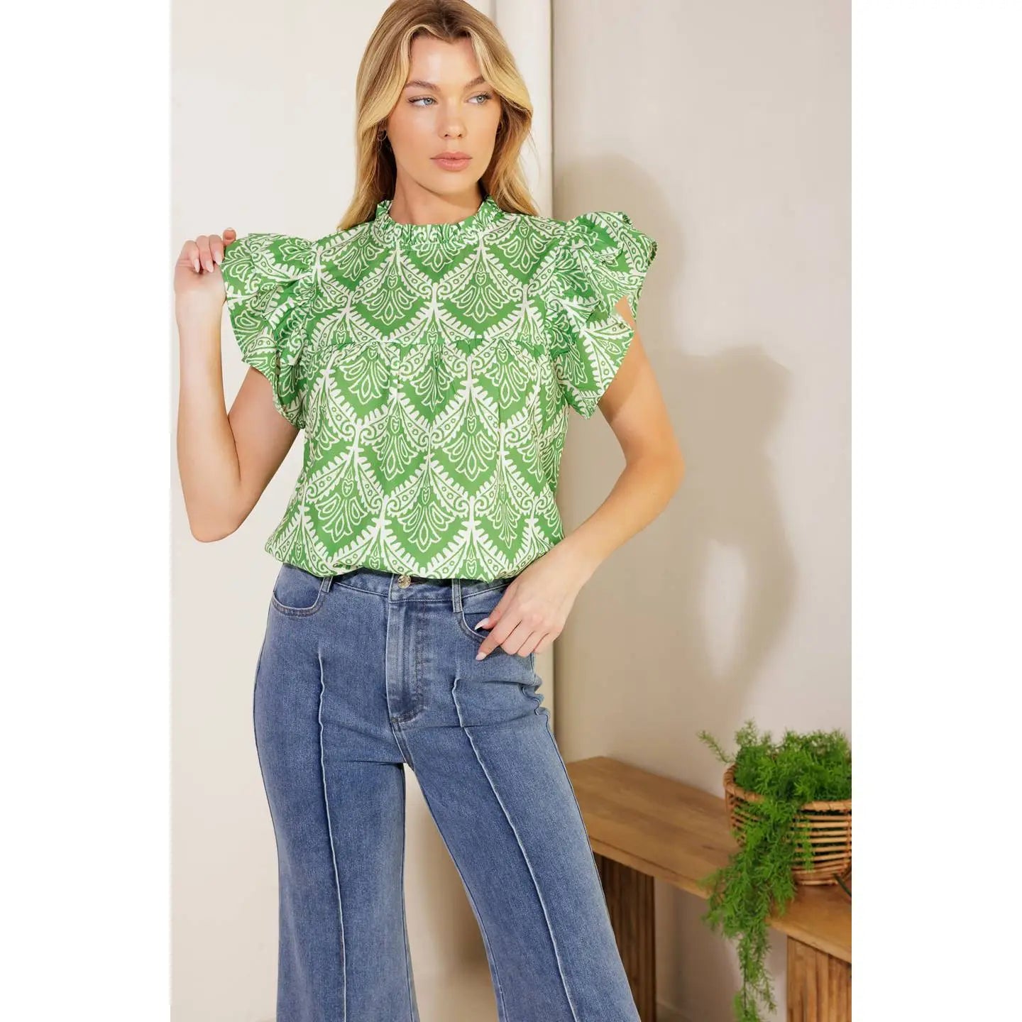 Lucky Me Printed Top