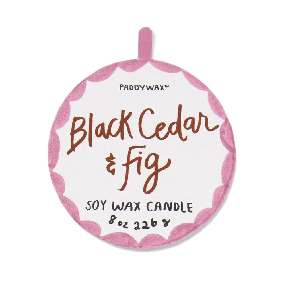 Black Cedar & Fig -8 oz Candle 10 Reviews