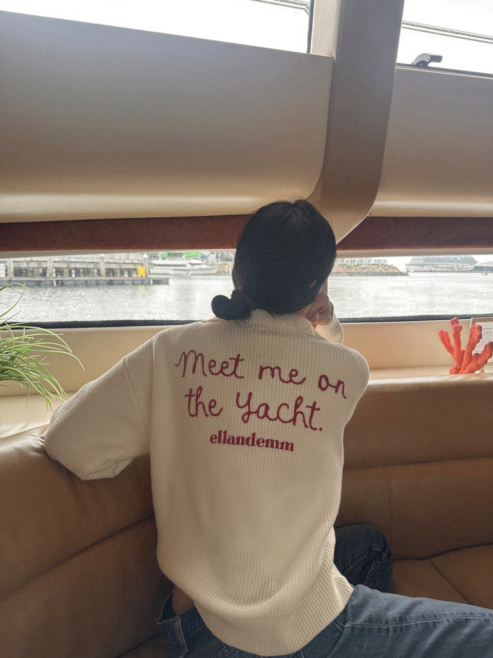 Fisherman Half-Zip - Meet me on the Yacht Ell & Emm