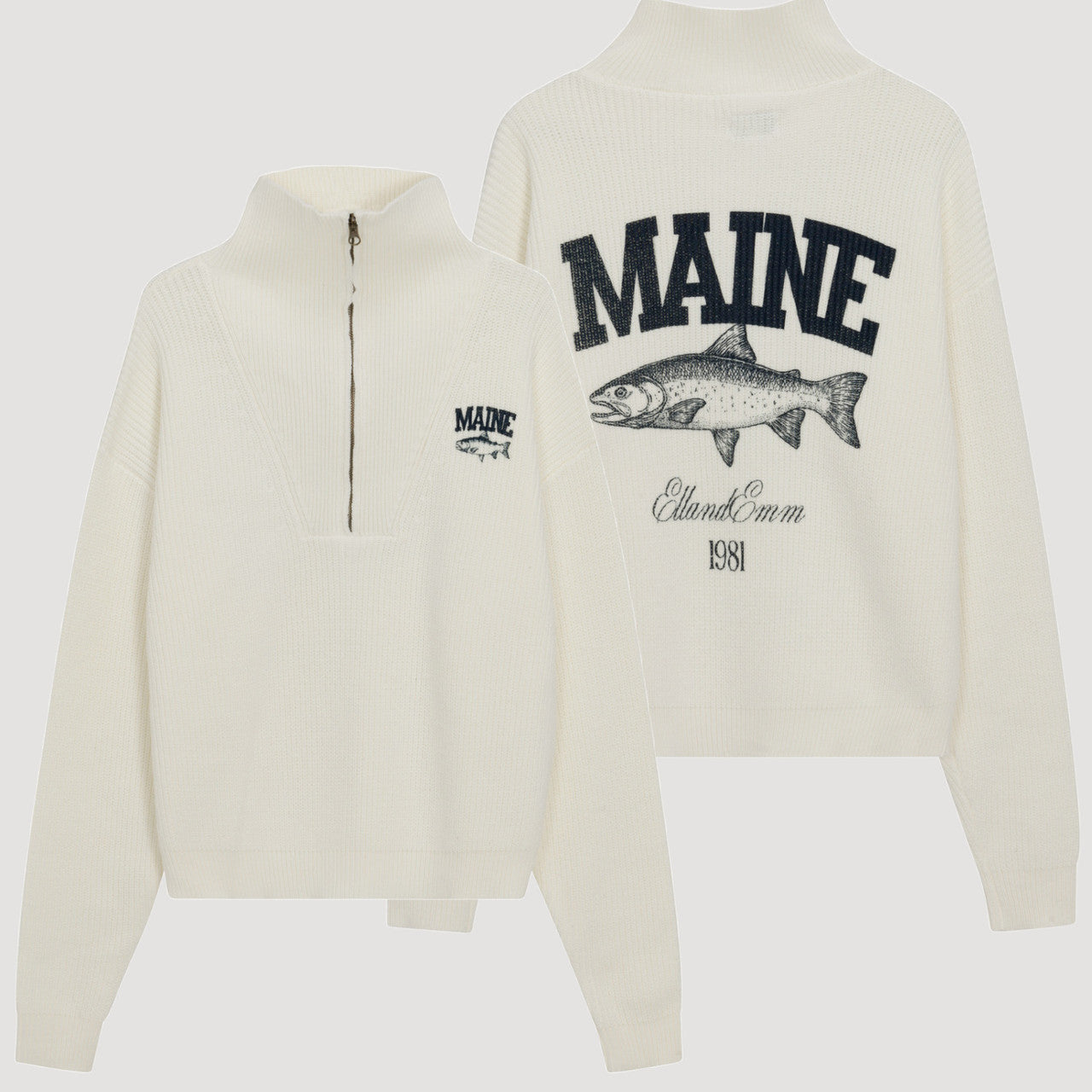 Fisherman Half-Zip - Maine Ell & Emm
