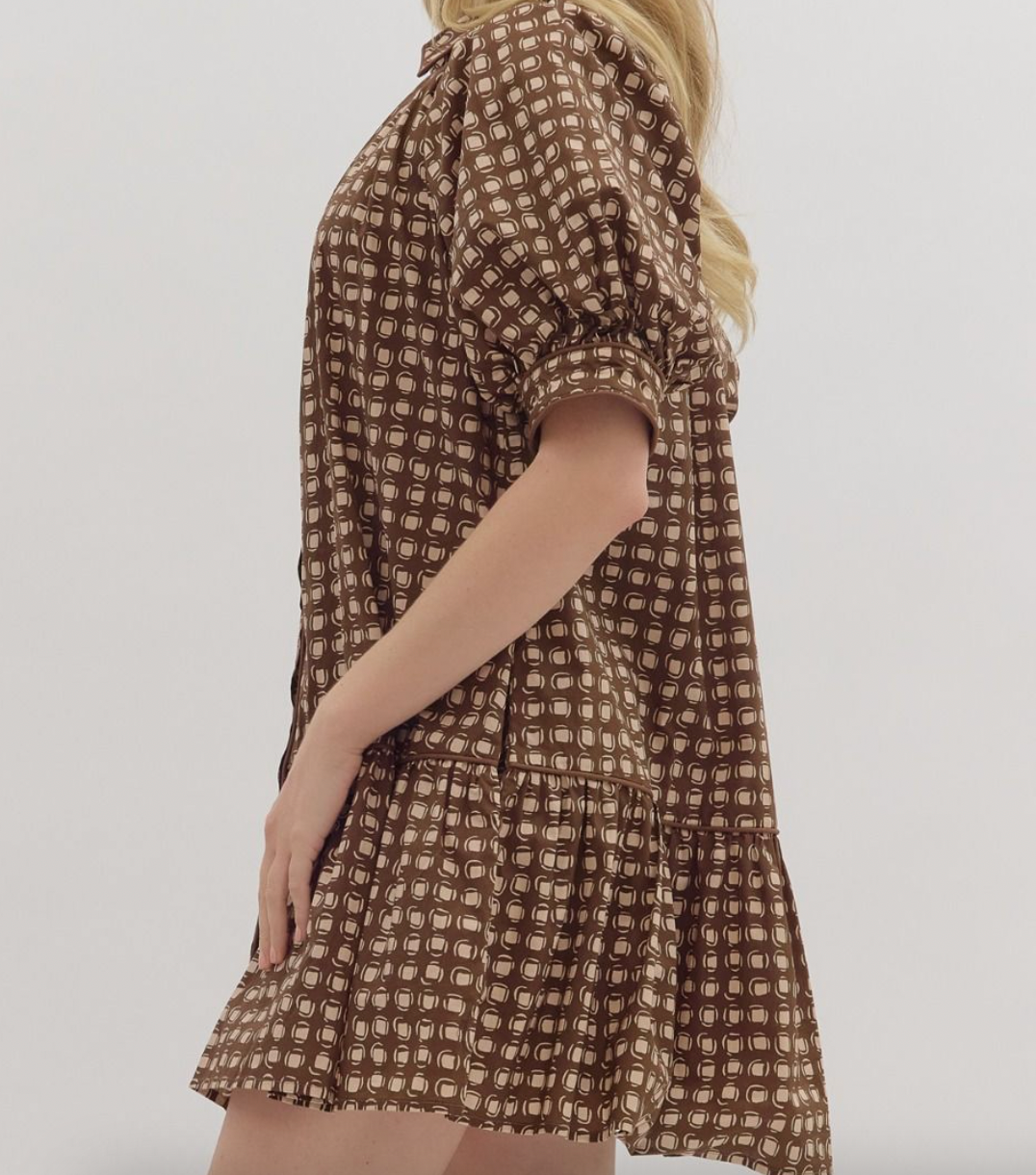 Fall Check Dress
