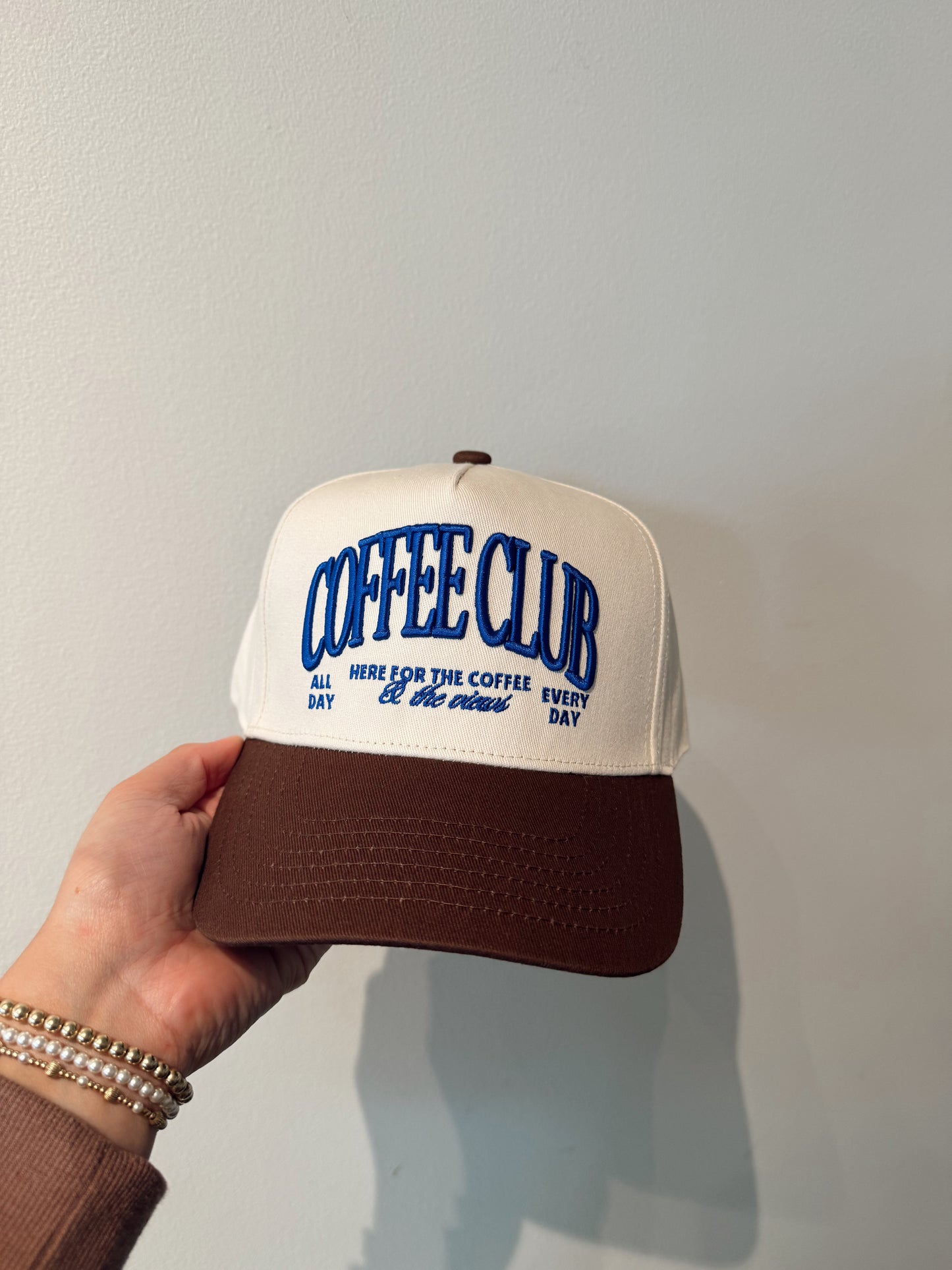 Coffee Club Trucker Hat