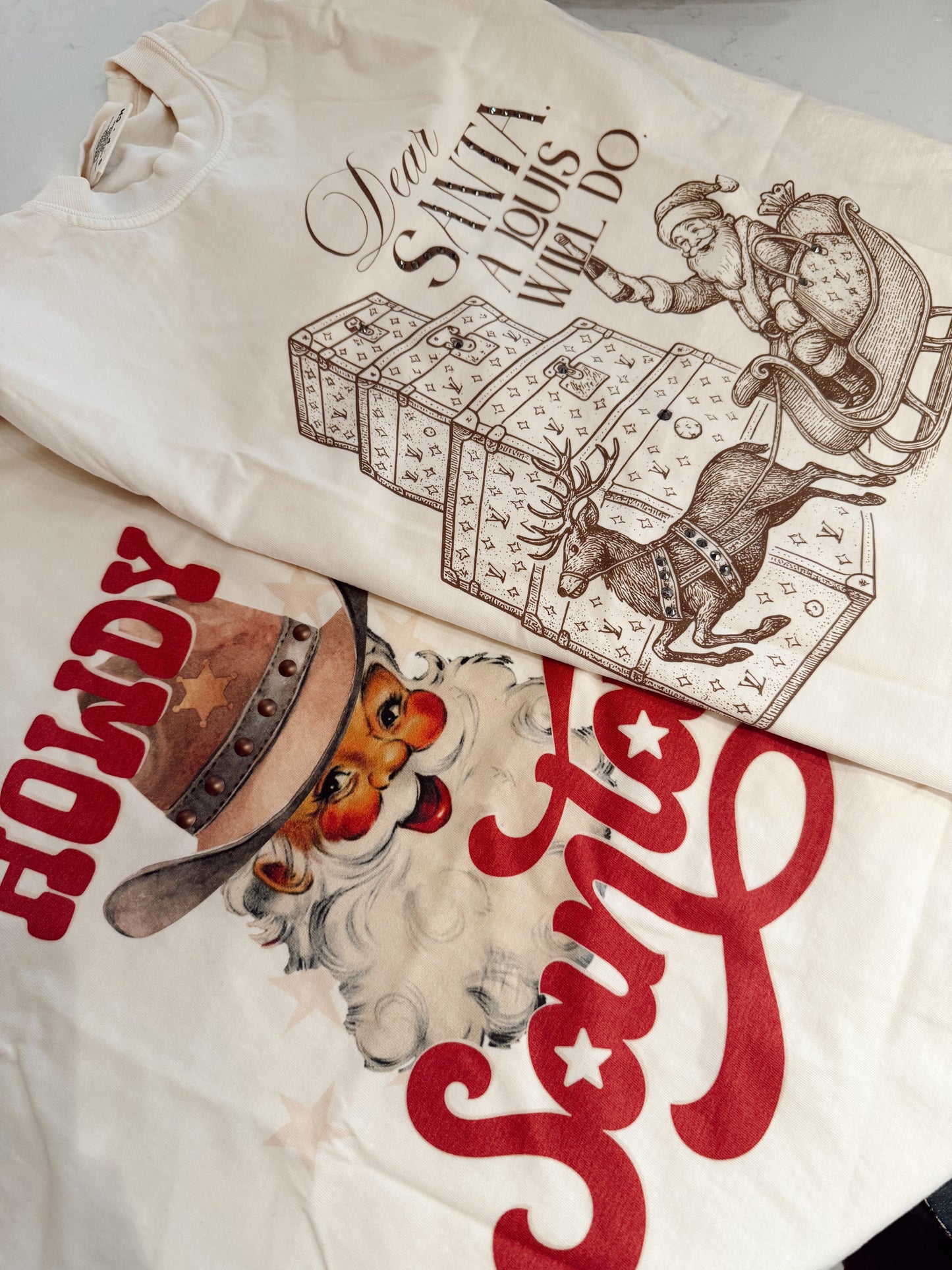 Howdy Santa Graphic Tee