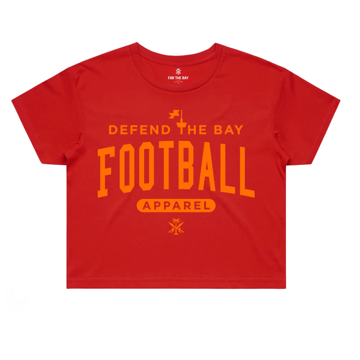Defend the Bay ladies crop tee - For the Bay