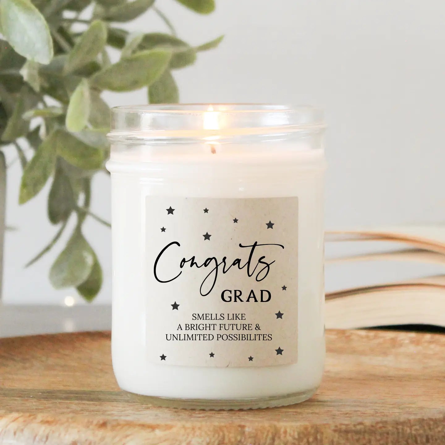 Congrats Grad Soy Candle / Graduation Gift