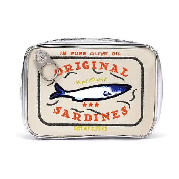 Sardine's Tin Can Gift Cosmetic Bag