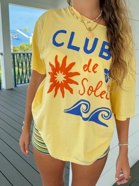 Club De Soleil Tee - The Beach Club