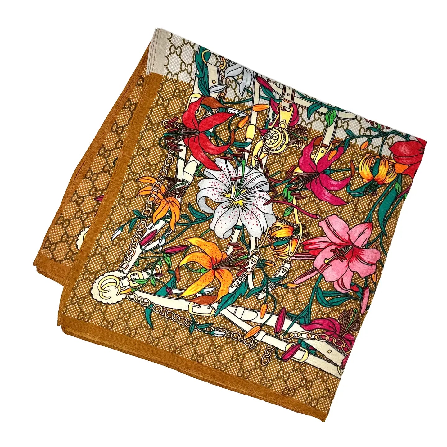 Floral Inspired Scarf Bandana