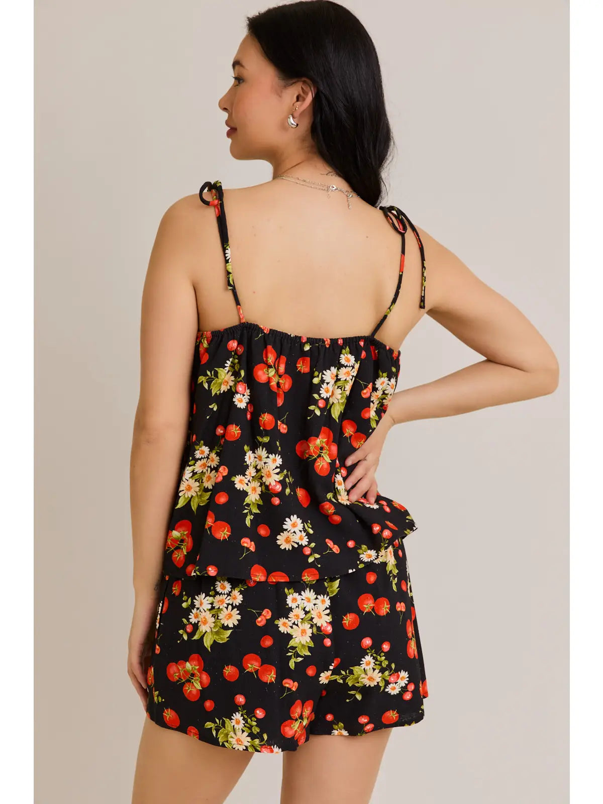 Fresh Picked Tomato Babydoll Top