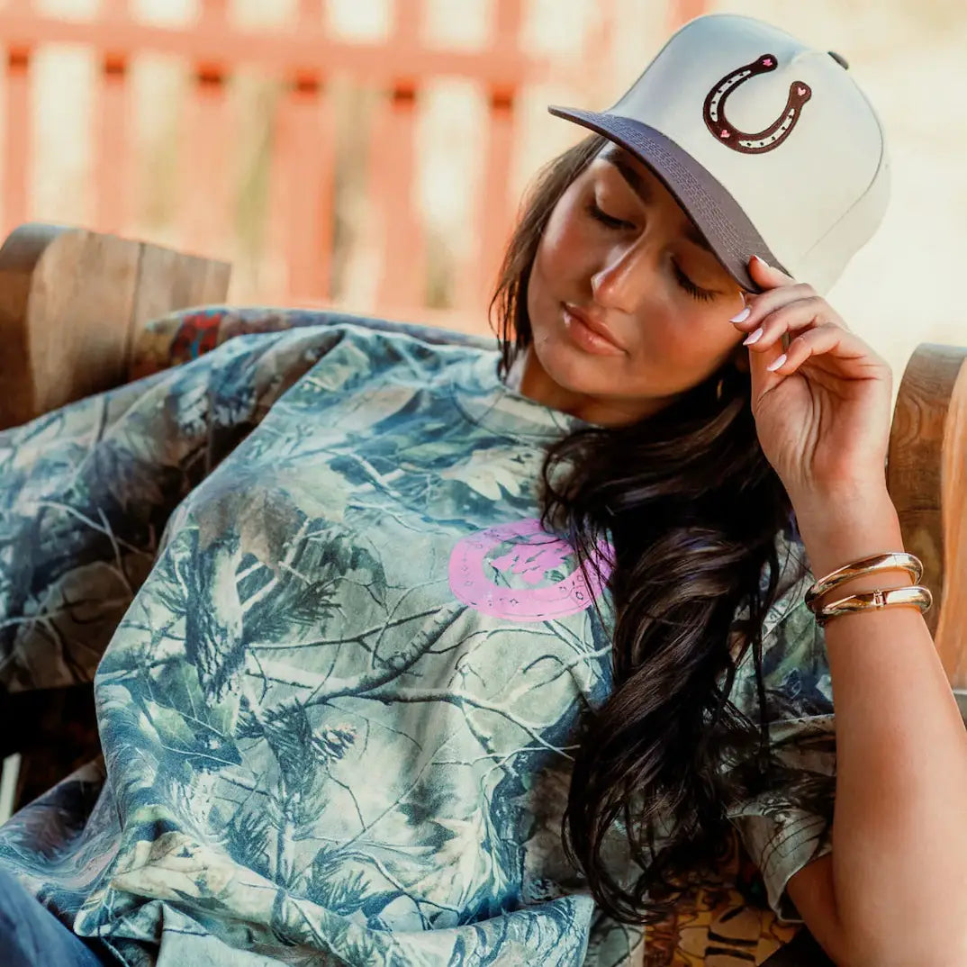 Western Heart Embroidered Hat