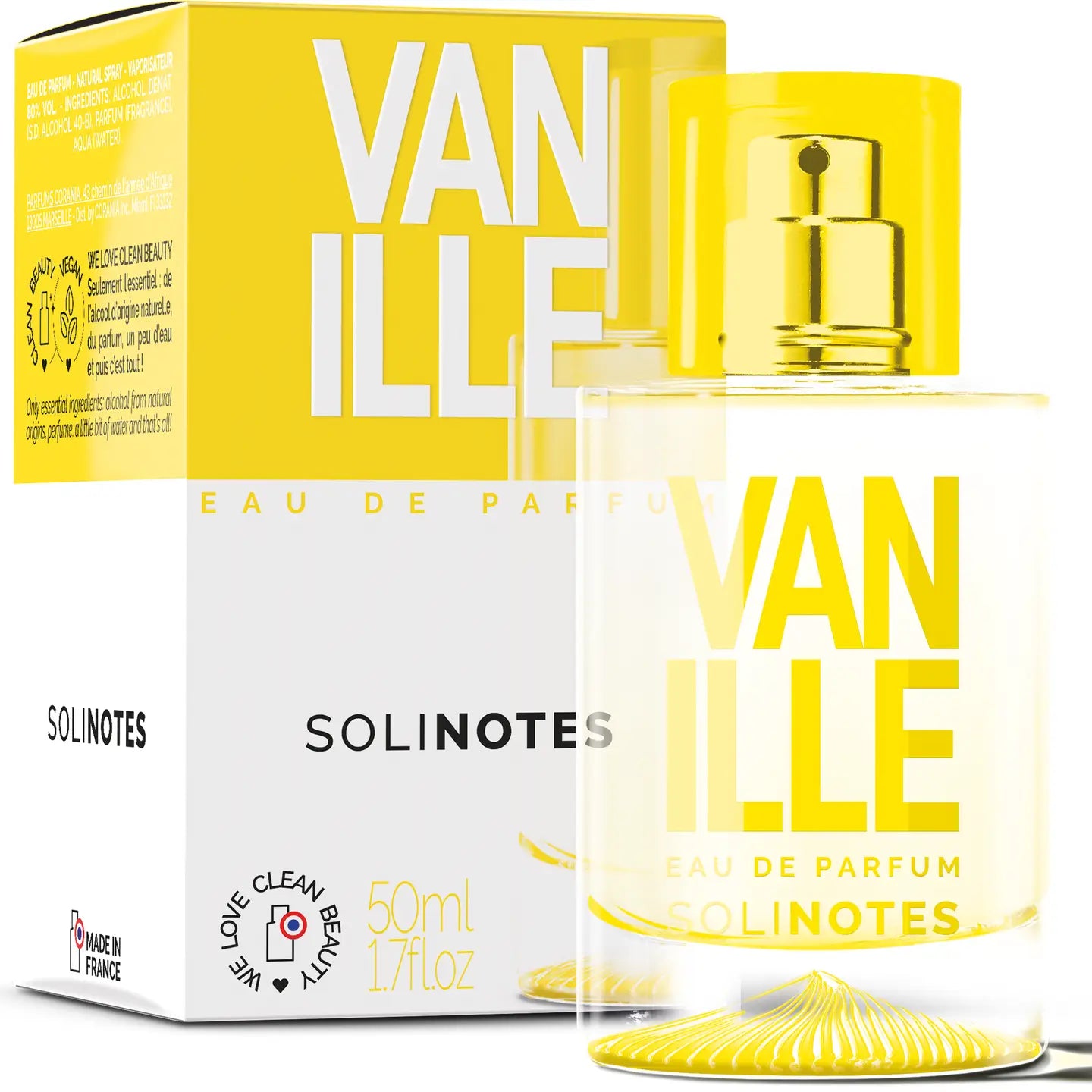 Vanilla Perfume 1.7 oz - Clean Beauty