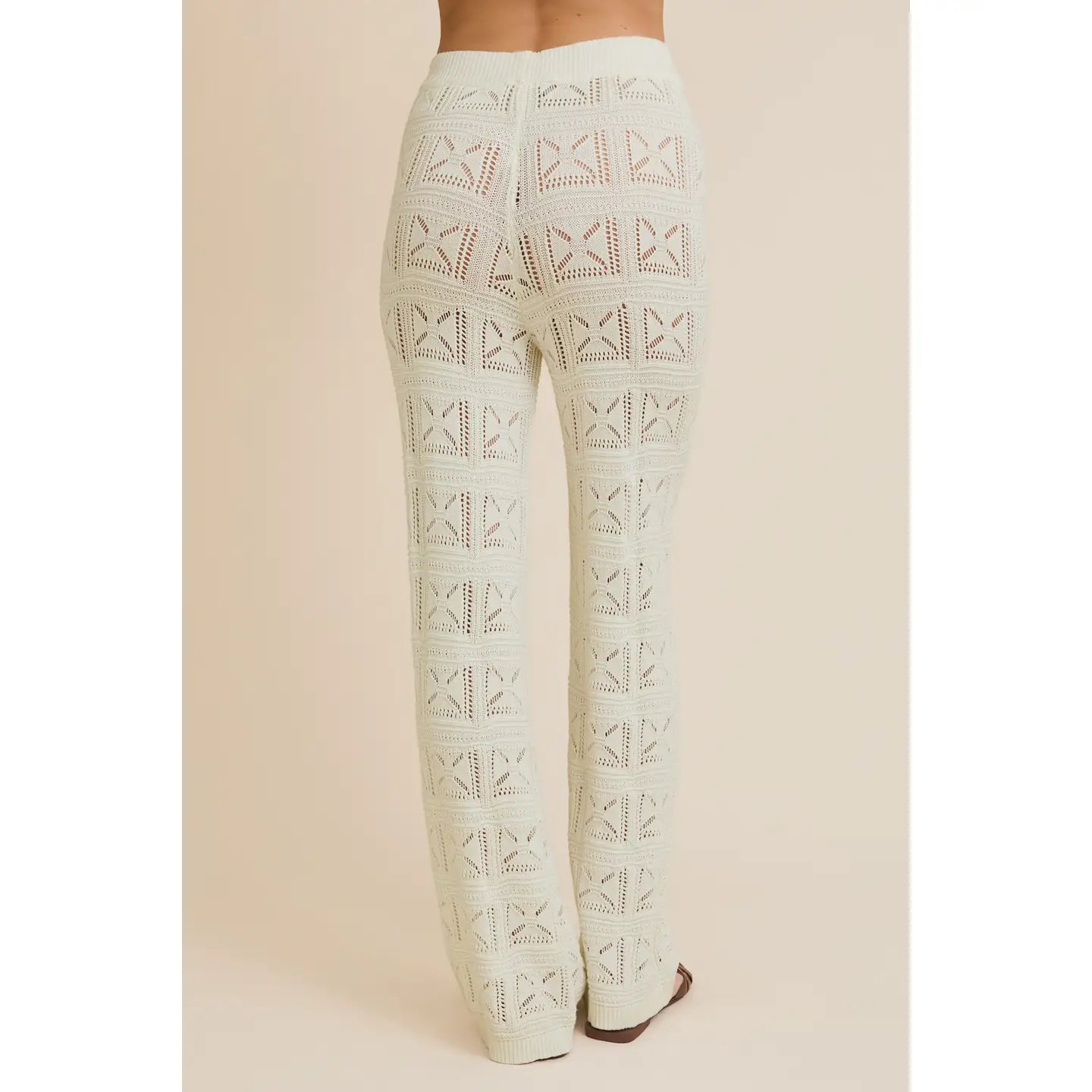 Open Knit Pants