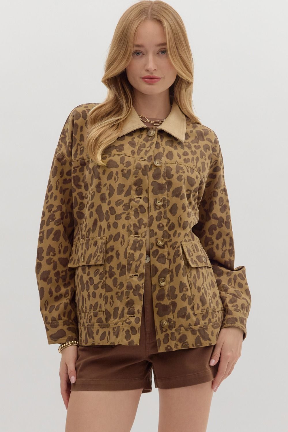 Leopard Barn Jacket
